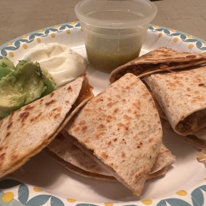 Cooking with Dr. S.A.S. . . . “Homemade Turkey Quesadillas for Dinner”